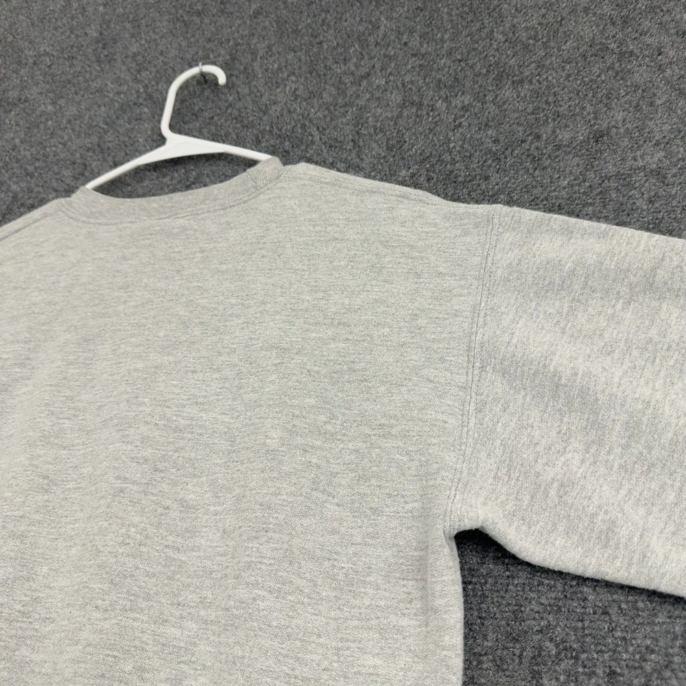Vintage Gildan Disney Sweatshirt Men M Grey Cotton Blend Mickey California Retro